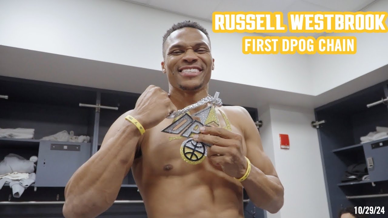 Russell Westbrook Wins His First DPOG Chain 🥶