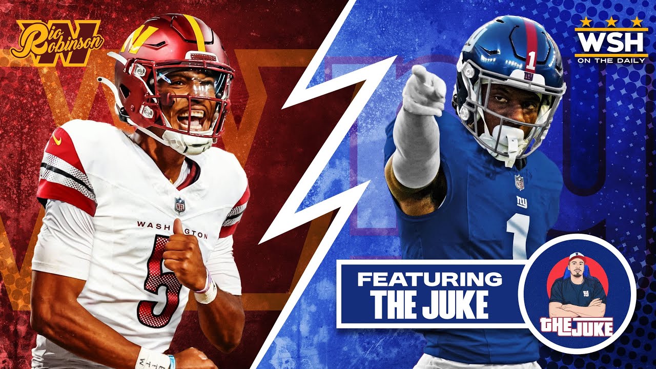 Washington Commanders at New York Giants Week 9 PREVIEW & PREDICTIONS @thejuke_