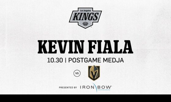 Forward Kevin Fiala | 10.30 LA Kings beat the Vegas Golden Knights