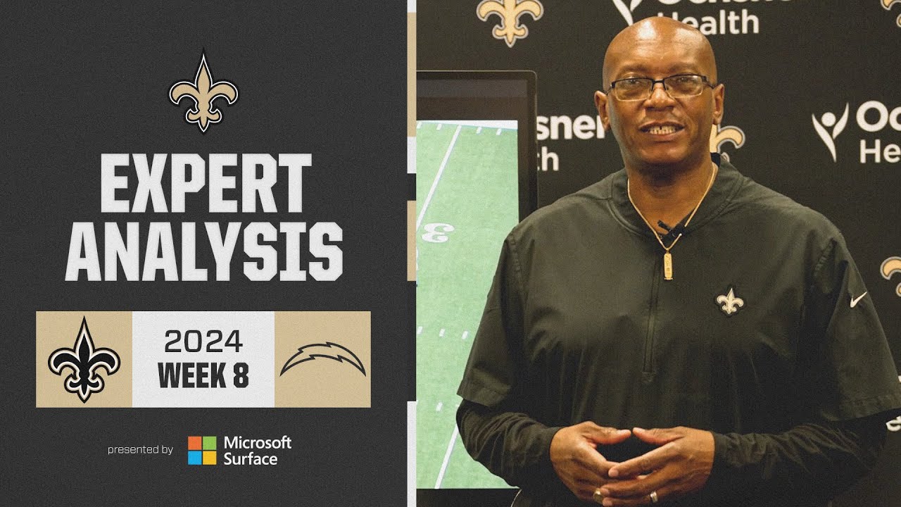 Expert Analysis: Chargers vs. Saints | 2024 NFL Week 8