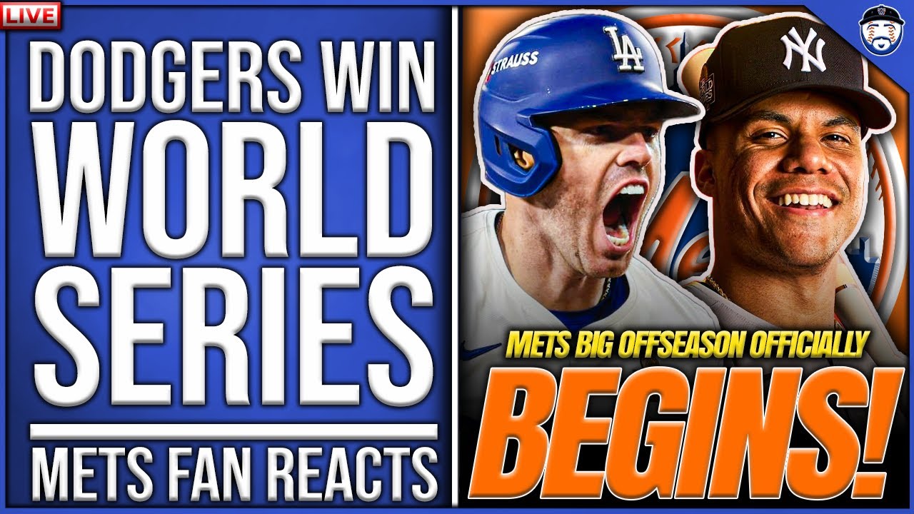 Dodgers BEAT Yankees, WIN World Series! Mets Pursuit For Juan Soto Begins NOW (New York Mets News)