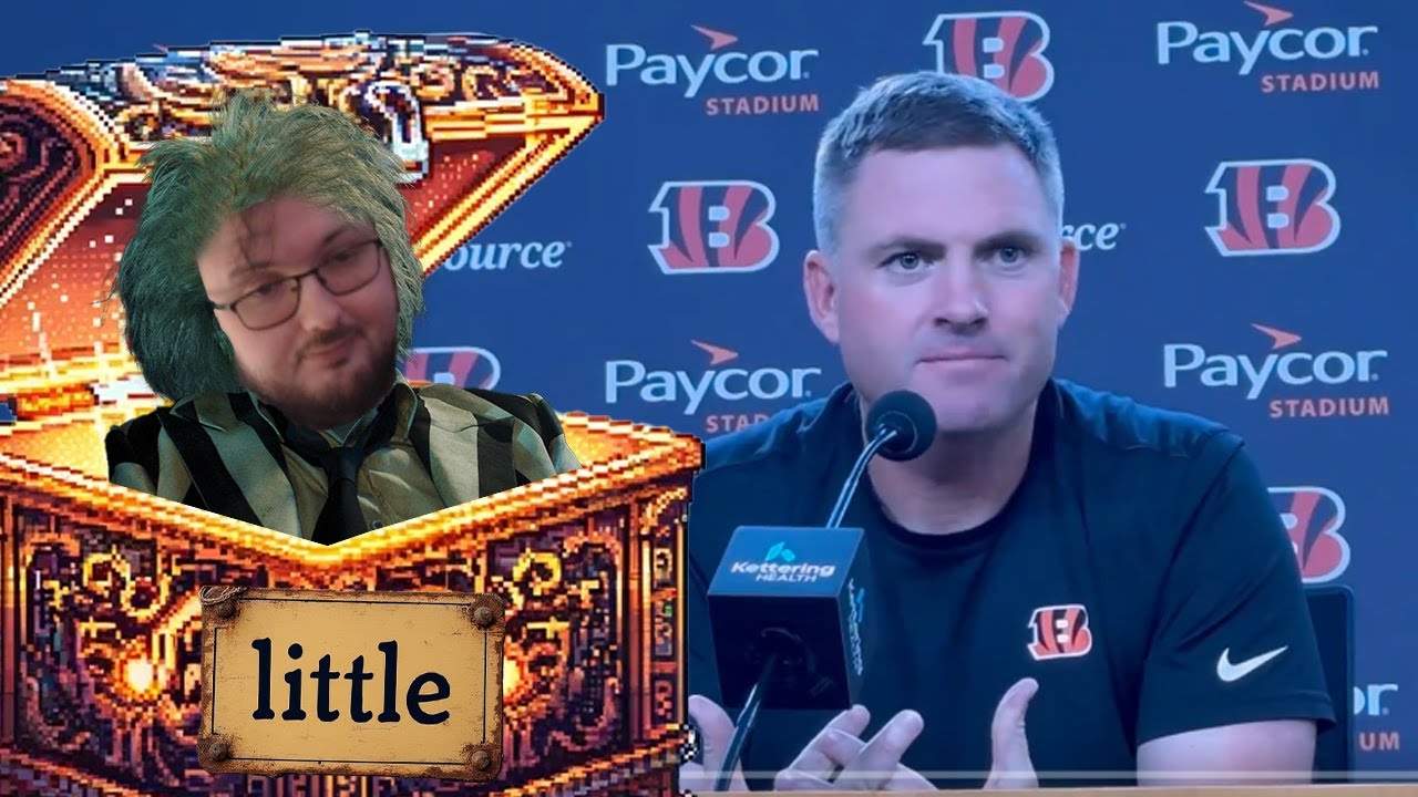 BENGALS FAN REACTS TO ZAC TAYLOR CLAIMING THE BENGALS O-LINE NEEDS TO BE A "LITTLE MORE PHYSICAL"...