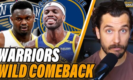 Pelicans-Warriors Reaction: Buddy Hield ERUPTS, Golden State's WILD COMEBACK | Hoops Tonight