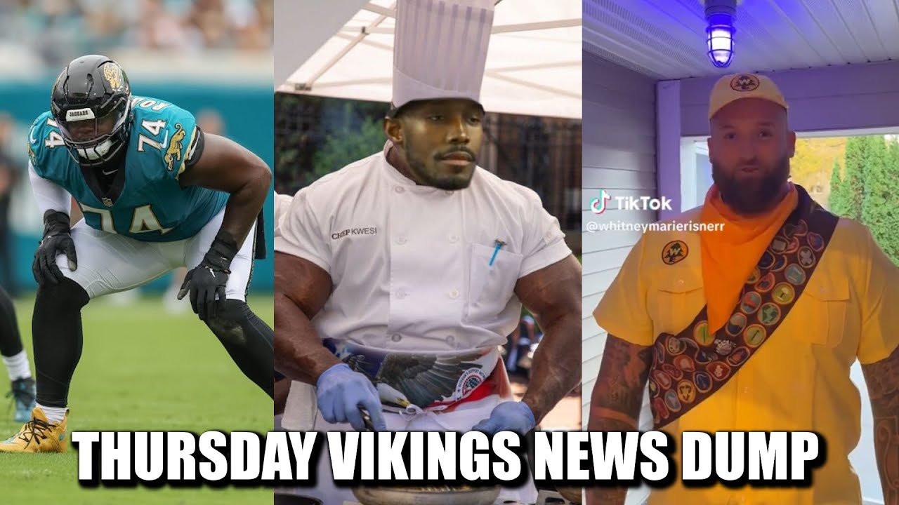 Minnesota Vikings News Dump (10.31.2024) | Cam Robinson's Cheap, Kwesi Cooked, Risner "Up"