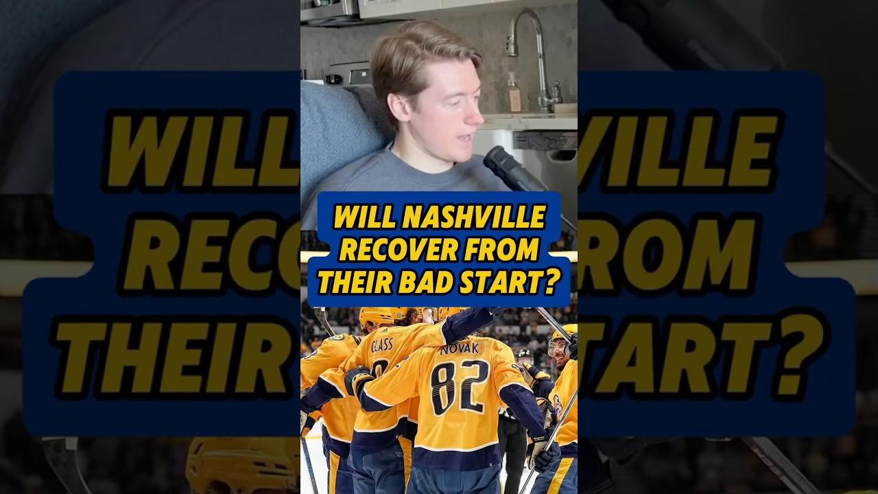 Will the Nashville predators recover from their bad start?