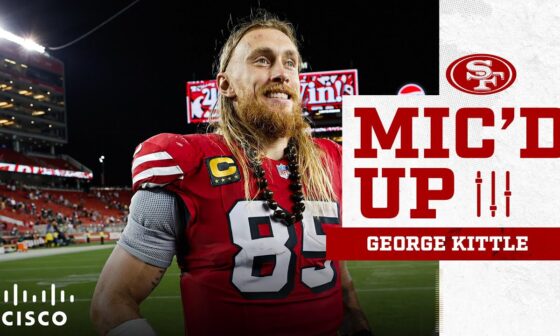 Mic'd Up: George Kittle Dominates on National Tight Ends Day vs. Cowboys | 49ers