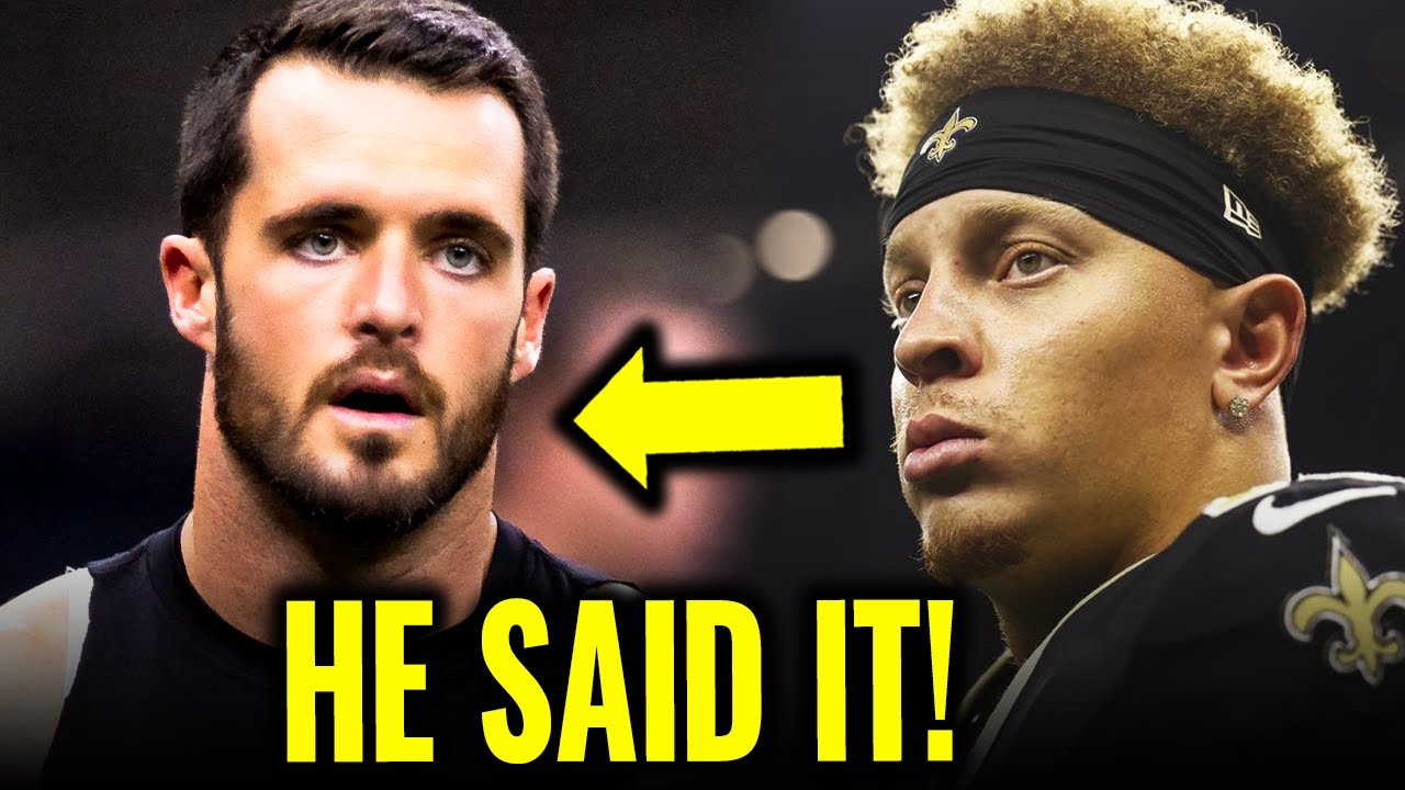 Saints Derek Carr GETS REAL About the QB Situation...