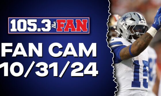 Do The Cowboys Still have Time To Turn Their Season Around? | Fan Cam 10/31/24