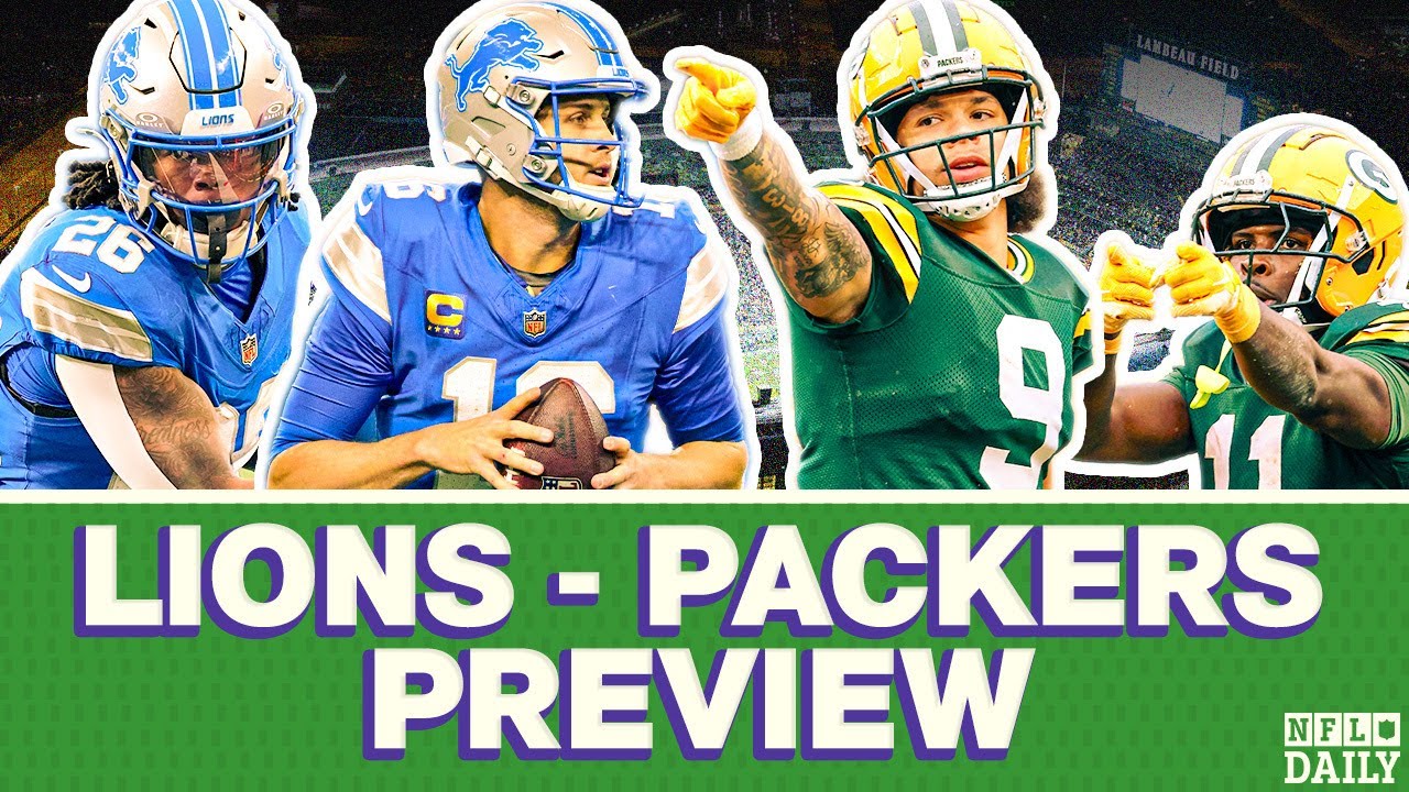 Lions vs. Packers Preview | NFL Daily