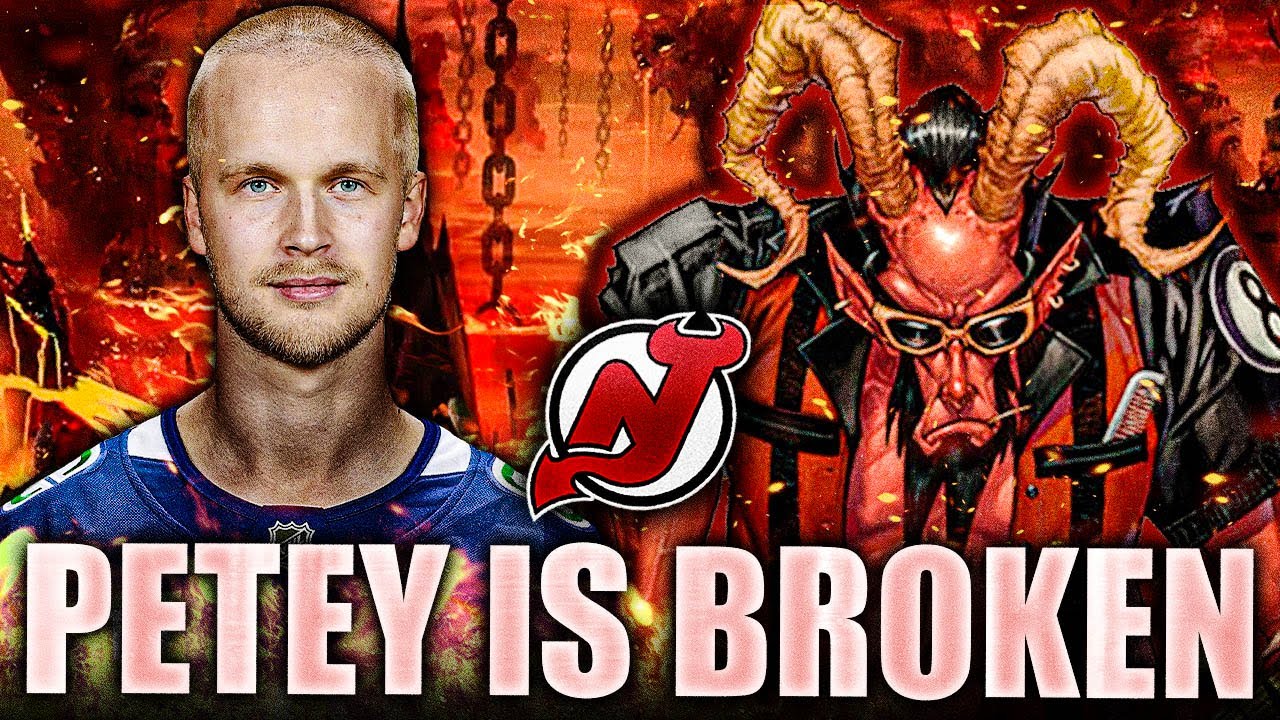 ELIAS PETTERSSON IS OFFICIALLY BROKEN… VANCOUVER CANUCKS GET EMBARRASSED BY THE NEW JERSEY DEVILS