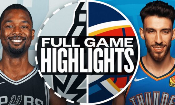 Game Recap: Thunder 105, Spurs 93