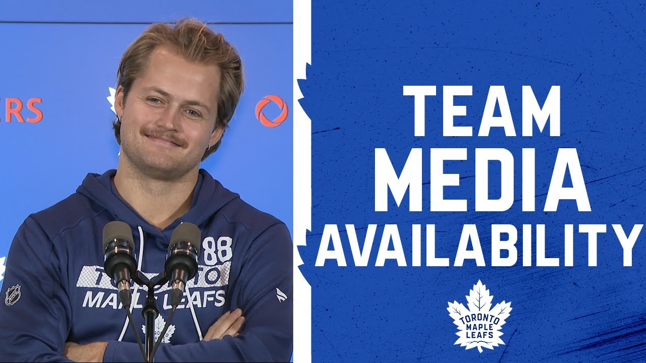 Maple Leafs Media Availability | Pregame vs Seattle Kraken | October 31, 2024