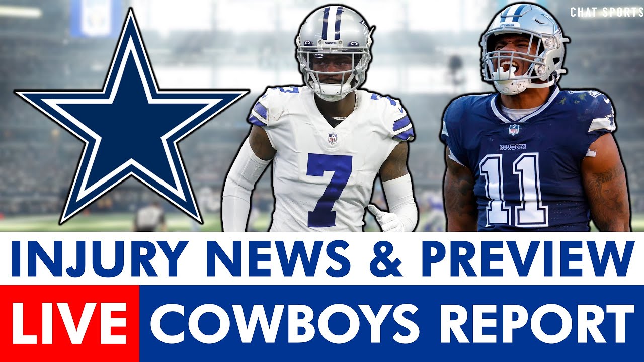 Cowboys Report LIVE: Injury News, Micah Parsons, Zack Martin, Trevon Diggs & Preview vs. Falcons