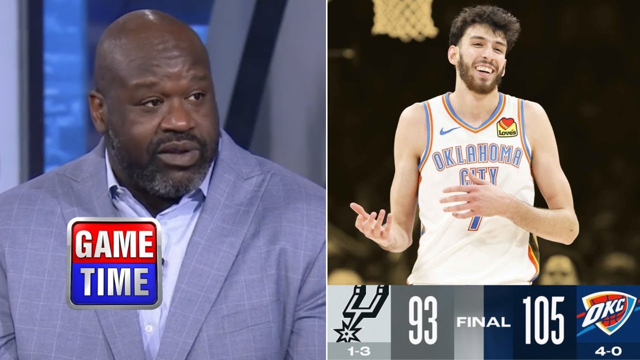 NBA Gatime react to Chet Holmgren & Thunder DOMINATE Spurs 105-93 and improve to 4-0 to start season