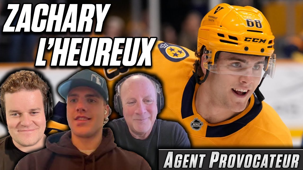 Nashville Predators Forward Zachary L'Heureux & Fleury's Final Pittsburgh Game | Agent Provocateur