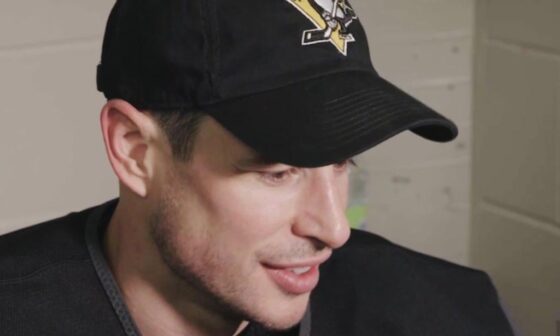 “I skated with him (Lane Hutson) last summer actually. I’ve seen a couple of clips. He looks pretty comfortable. He’s a great skater, holds onto the puck, makes so many plays. He looks like he’s really confident out there…he looks really good.” - Sidney Crosby today