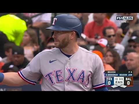 One year ago today the Rangers begin their series against Orioles. In a game that would become a classic Texas won 3-2.