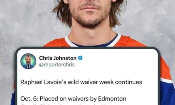 Lavoie has a wild week on the waivers