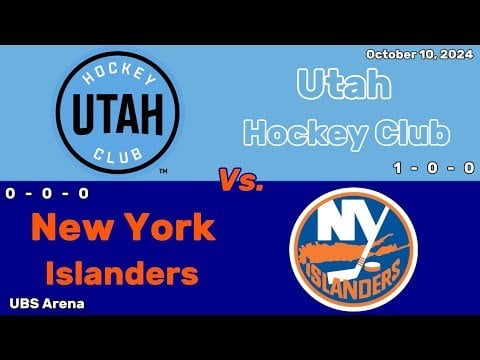 Utah Hockey Club vs New York Islanders | October 10, 2024 | All Goals