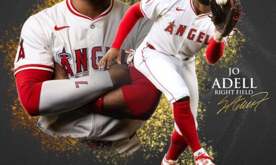 Jo Adell has been named one of the 3 Gold Glove finalists