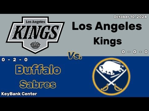 Los Angeles Kings vs Buffalo Sabres | October 10, 2024 | All Goals