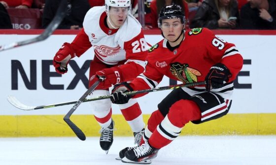 Chicago Blackhawks: Connor Bedard still a post-practice fixture