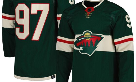 40% off Kirill Kaprizov Wild adidas Home Primegreen Authentic Jerseys at Fanatics