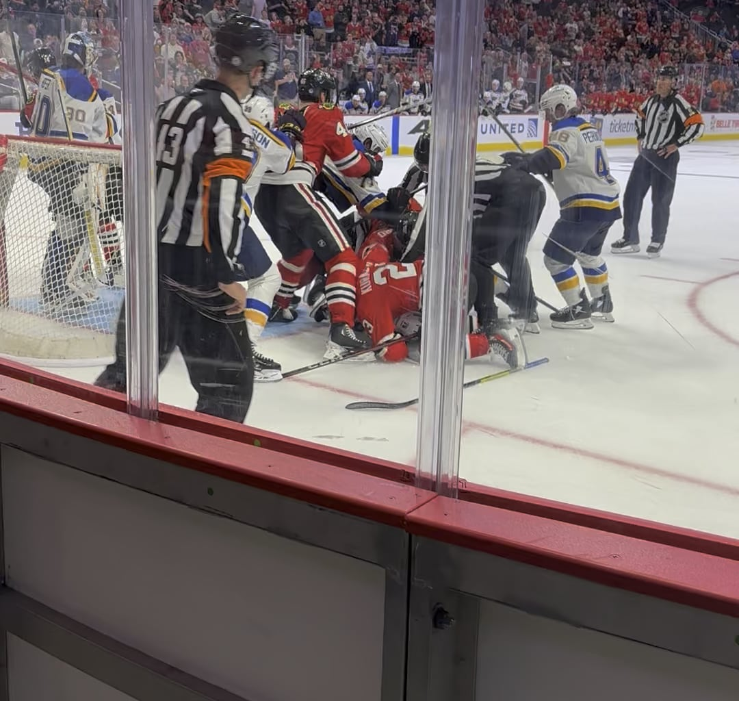 Different angle of Bedard’s fight with Bolduc