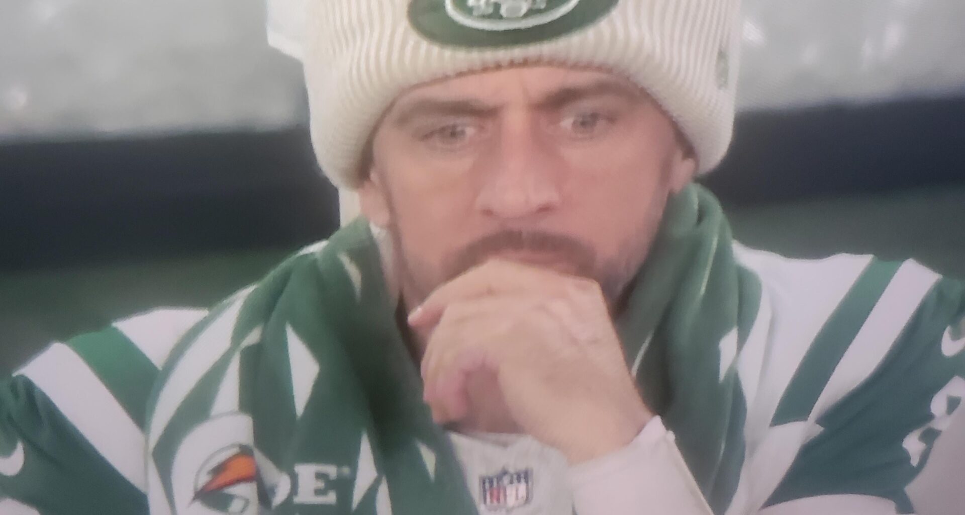 Rodgers figuring out how to blame everyone but himself for the loss