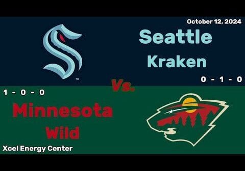 Seattle Kraken vs Minnesota Wild | October 12, 2024 | All Goals