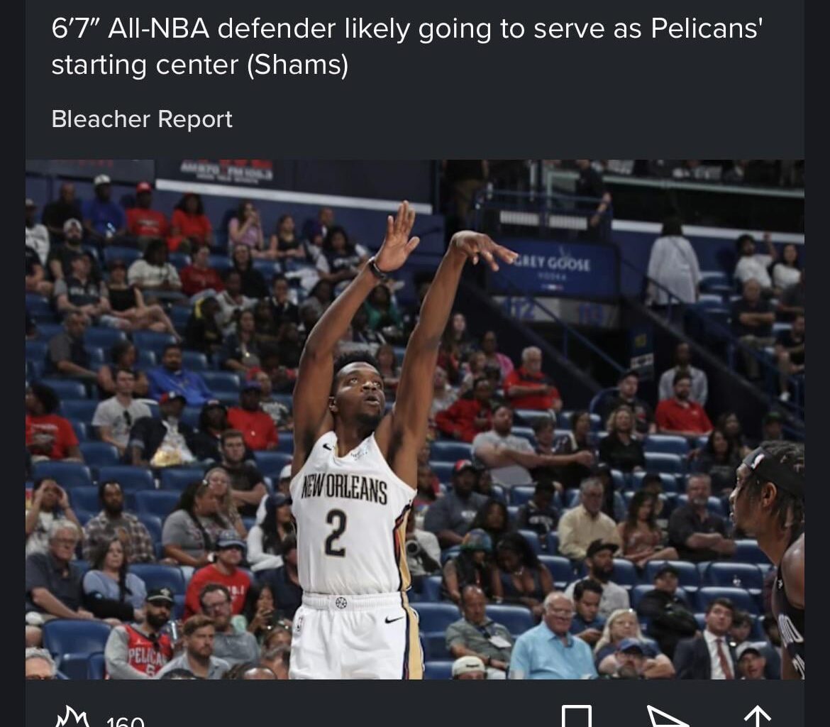 Odds of Kessler being traded to the Pelicans?