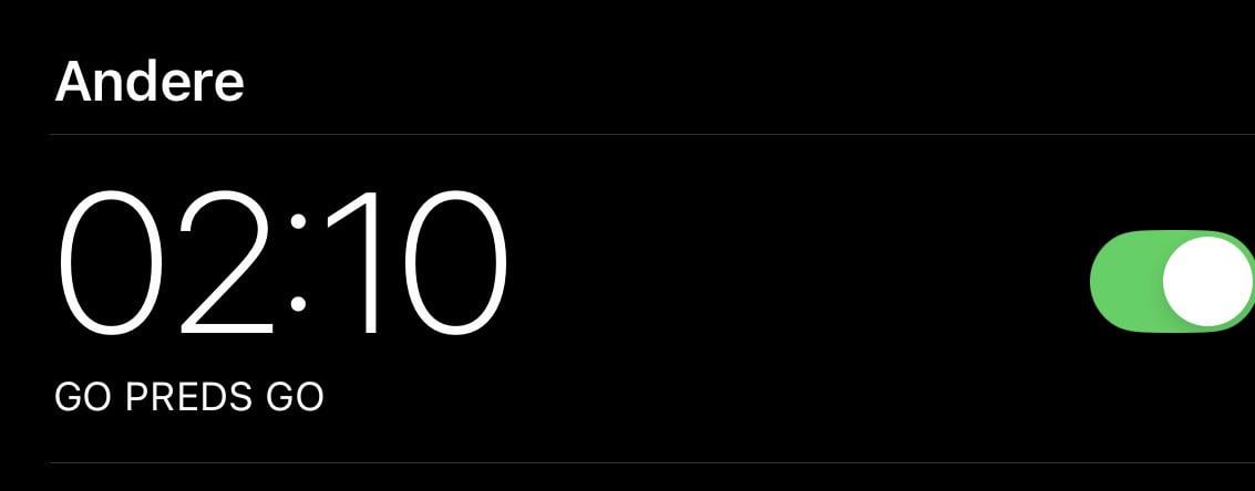 Wuhu german Preds Fan hyped. Alarm on 2 am lets go!