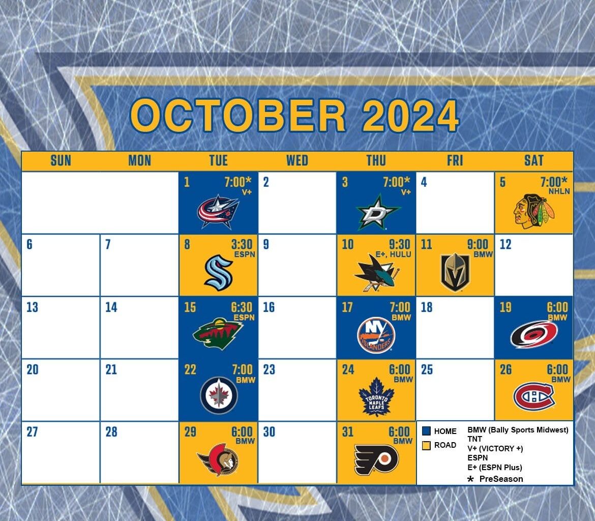 Blues October 2024 phone wallpaper