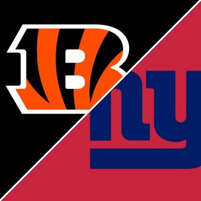 Game Thread: Cincinnati Bengals (1-4) at New York Giants (2-3)