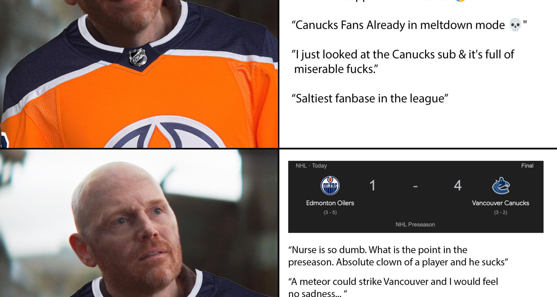 Oiler Fans Be Like…