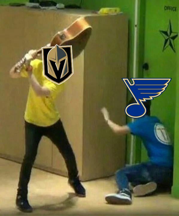 NO STAIRWAY, STL v VGK TONIGHTS LETS GO BOYS N GIRLS