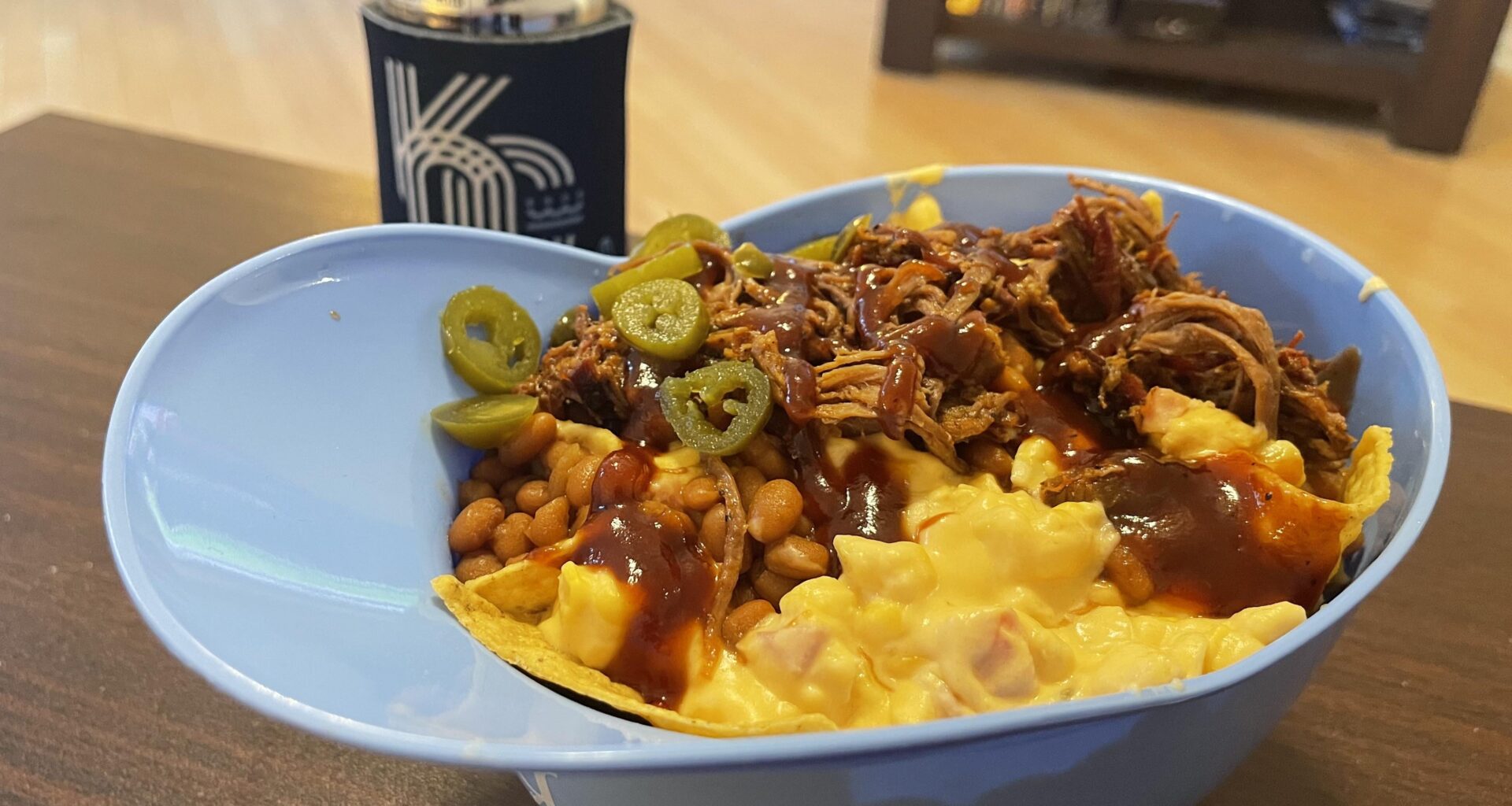 I made cheesy-corn brisket helmet nachos 🤤 Let’s go Royals!