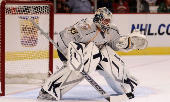 Former Preds backup goalie Anders Lindback has just signed a 45-day contract with the Vienna Capitals in Austria.