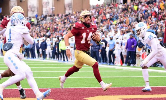 Boston College Football Becomes Bowl Eligible With Dominant Win Over UNC