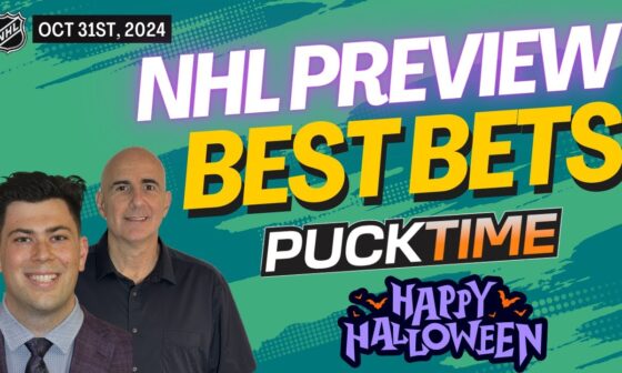 NHL Picks and Predictions Today | Bruins vs Hurricanes | Oilers vs Predators | PuckTime Oct 31