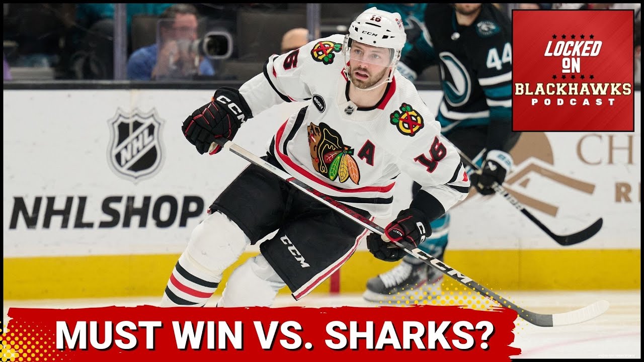 Chicago Blackhawks Must-Win Game vs. Sharks? + Connor Murphy Trade Rumors