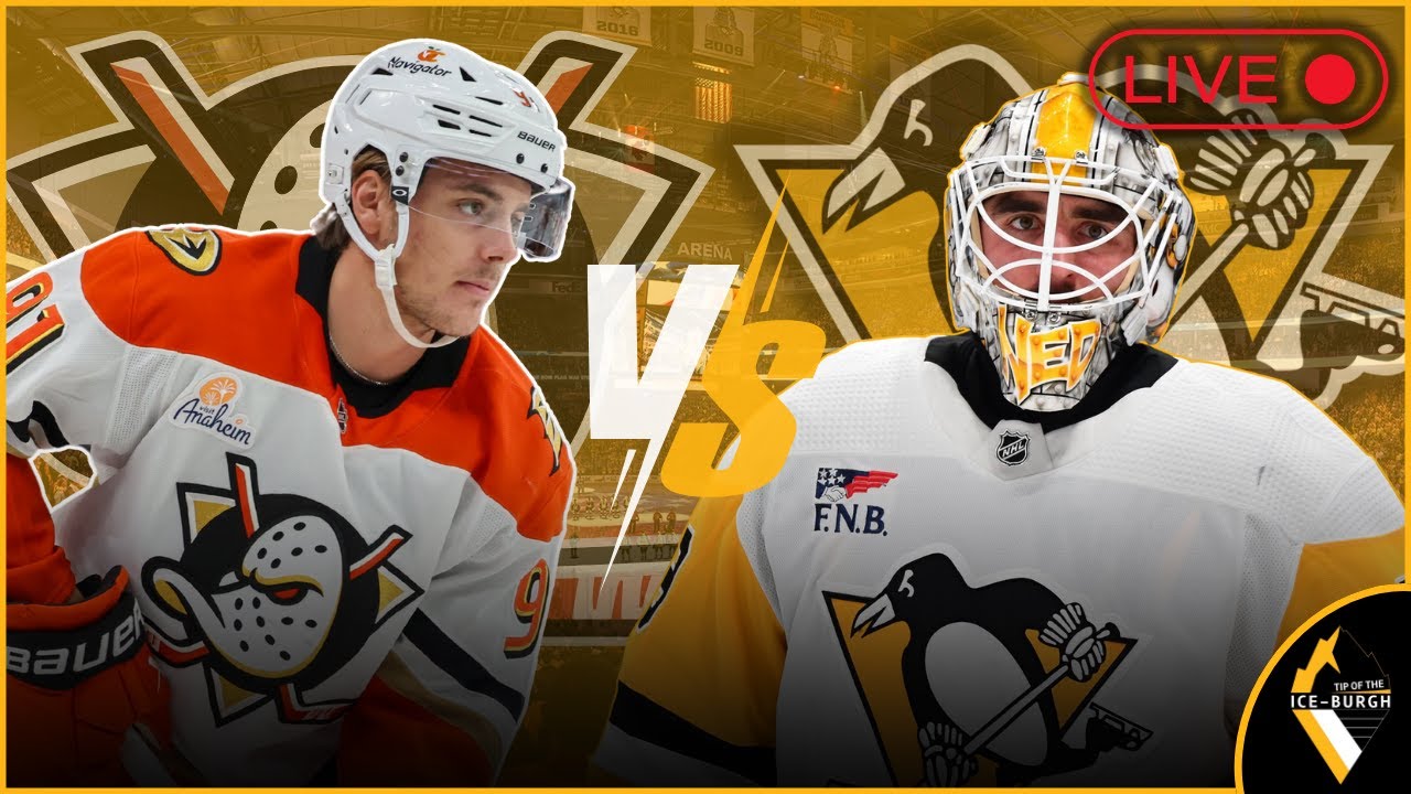 LIVE | Pittsburgh Penguins vs. Anaheim Ducks Watchalong