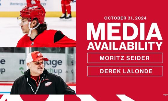 Mo Seider and Derek Lalonde Media Availability | Oct. 31, 2024