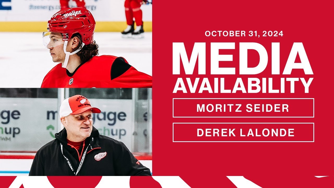 Mo Seider and Derek Lalonde Media Availability | Oct. 31, 2024