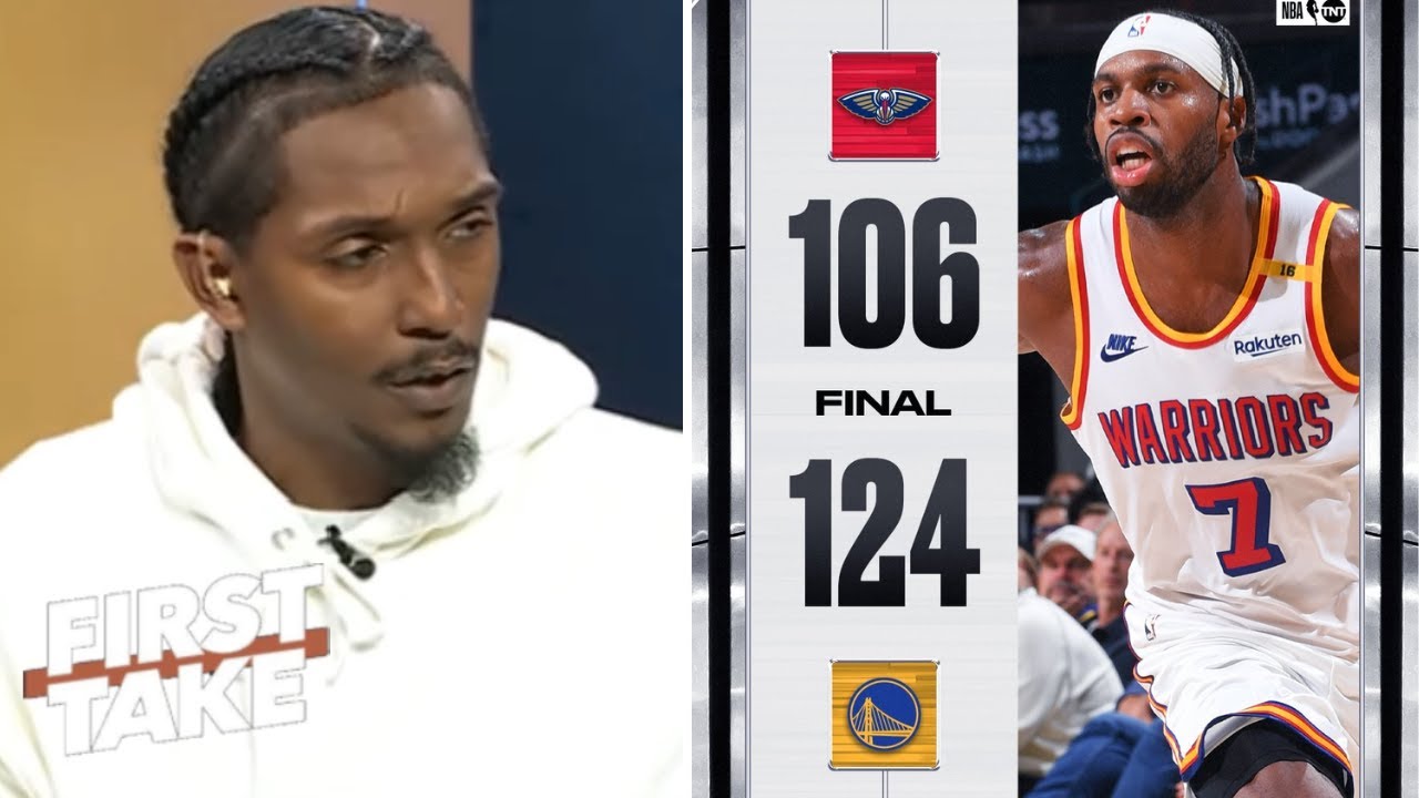 FIRST TAKE| Warriors are LEGIT! - Lou Williams on Buddy Hield dominate Pelicans 104-89 without Curry