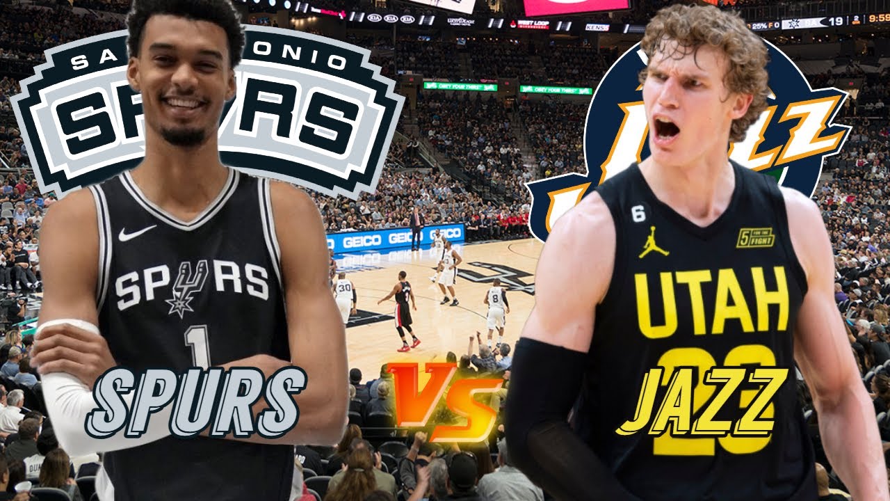 San Antonio Spurs vs Utah Jazz Live Play by Play & Scoreboard