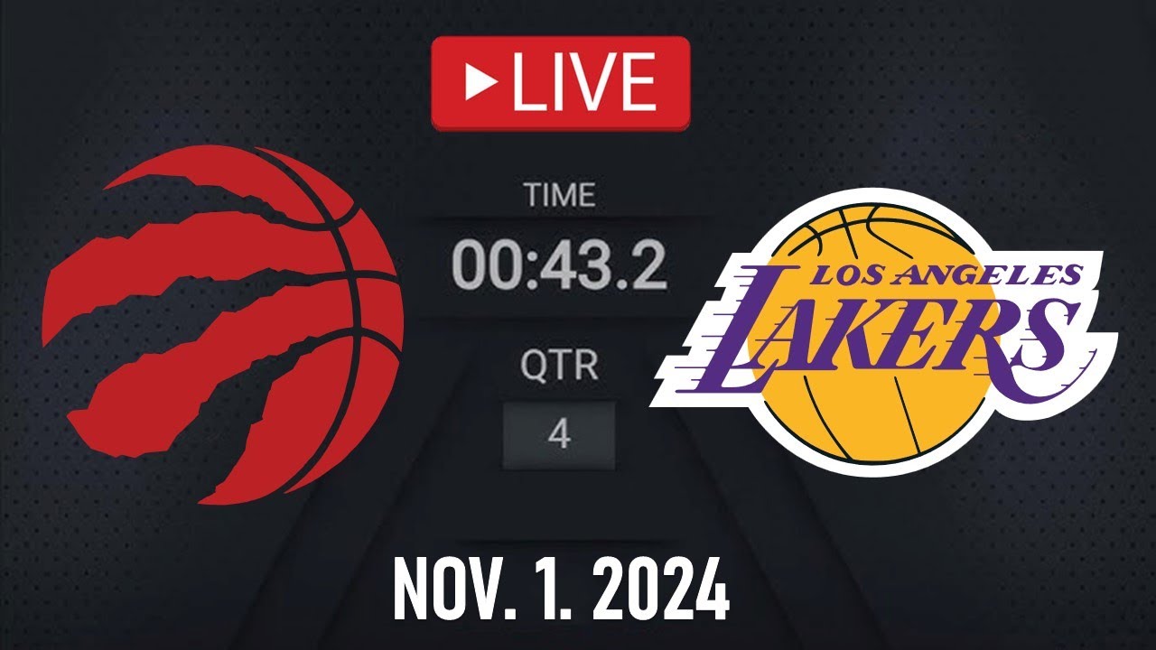 NBA LIVE! LA Lakers vs Toronto Raptors | November 1, 2024 | Raptors vs Lakers LIVE NBA 2K25