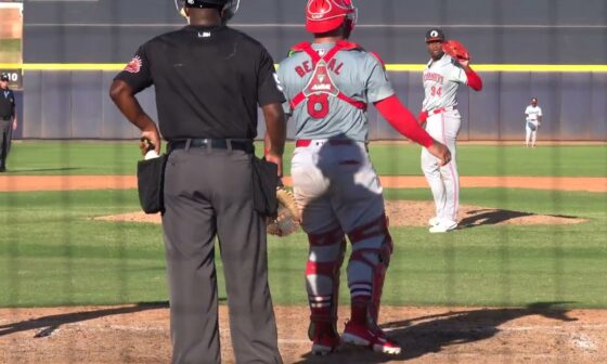 Luis Mey, Cincinnati Reds RHP Prospect (2024 Arizona Fall League)