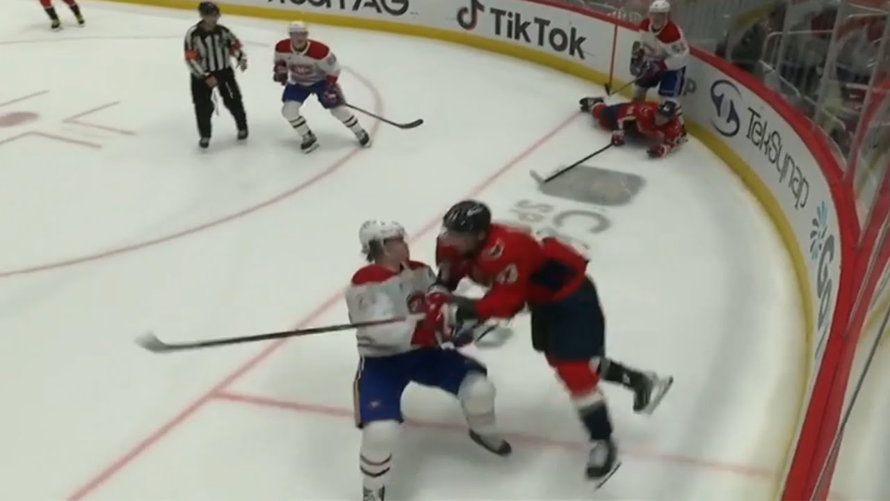 Josh Anderson Goes After Tom Wilson For Hit On Kaiden Guhle