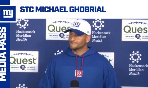 Michael Ghobrial on Ihmir Smith-Marsette's Growth as a Returner | New York Giants